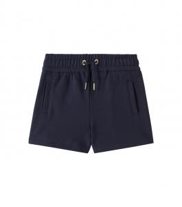 Шорты из хлопкового джерси Chloé Kids, черный