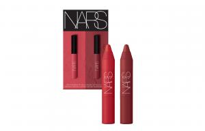 Набор пробников карандашей для губ мини стойкий матовый бальзам для губ карандаш-лайнер легко растушевывается 1,6 г*2 NARS