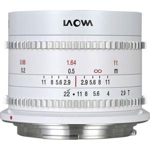 Кинообъектив Venus Optics Laowa 9 мм T2.9 Zero-D (крепление RF, футы/метры, белый)