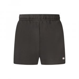 Черные хлопковые брюки Fila, черный