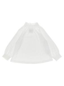 Футболка со стежкой "смук" Douuod, белый