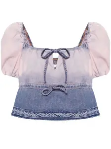 Джинсовая блузка Future GANNI, синий