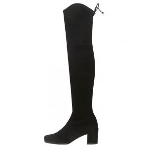 Stuart Weitzman /SW Сапоги до колена 6 см, женские, черные