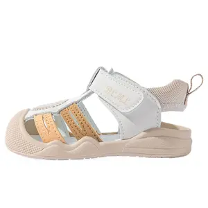 Нескользящие, противоударные и дышащие низкие детские туфли для младенцев и малышей Bradmiller, хаки