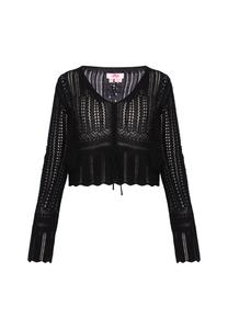 MYMO Свитер 'Young Fashion' в черном цвете