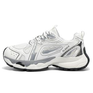 NANJIREN Мужские белые низкие массивные кроссовки, цвет White