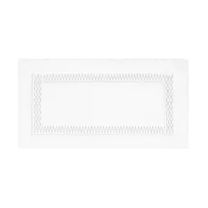 Коврик для ванной Alhambra Graccioza, белый / серый