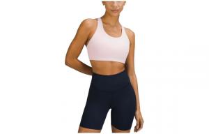 Энергетический топ для женщин Lululemon, светло-розовый