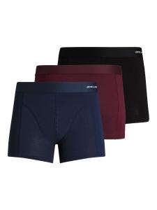Трусы JACK & JONES Boxer shorts, цвет navy/bordeaux/black