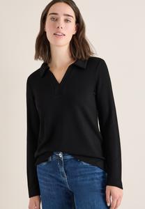 Поло Cecil Polo shirt, Schwarz/Black