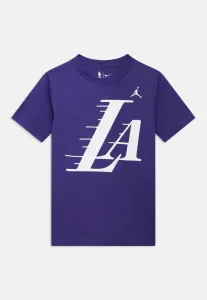 Футболка унисекс с логотипом nba los angeles lakers Nike Performance, Field Purple