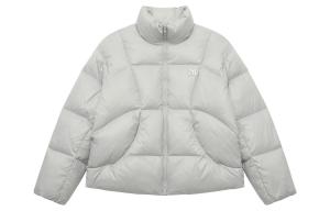 Нью-Йорк Янкиз Базовой Коллекции FW25 Пуховик Унисекс MLB, светло-серый