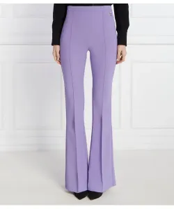 Брюки Slim fit Elisabetta Franchi, фиолетовый