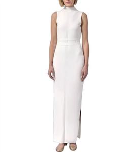 Электрическое миди-платье в цвете мел Capsule 121, Chalk