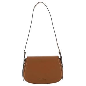 Коричневая женская сумка через плечо из телячьей кожи MICHAEL KORS