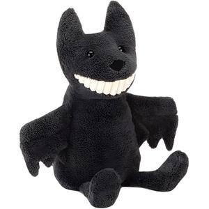 Коллекция "Улыбка с большими зубами" Мягкая плюшевая кукла Летучая мышь с клыками Высота 36 см JELLYCAT, doll plush dolls