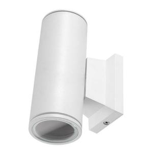 Настенный светильник LED GU10 круглый, белый IP65 - 2-полосный, на 2 спота LED GU10 Aigostar