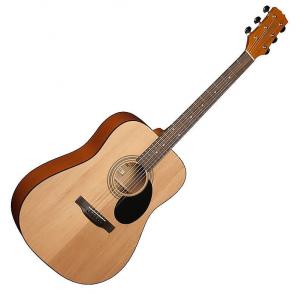 Акустическая гитара Jasmine S35 Dreadnought Spruce Top Agathis Back & Sides Nato Neck 6-String Acoustic Guitar