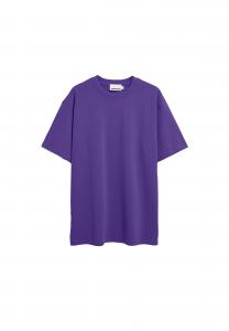 ARMEDANGELS Футболка 'MAARKOS' в фиолетовом цвете