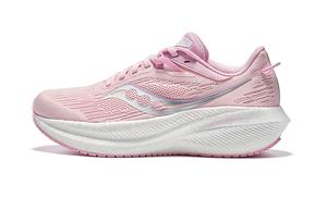 Saucony Triumph Victory 21 Cushioning Lightweight Low Top Running Shoes Women's Pink