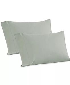 Наволочки из 100% хлопка плотностью 500 нитей, мягкие и шелковистые, прохладные и гладкие, от California Design Den, серебро