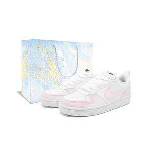 Кроссовки для скейтбординга Court Borough Fresh Look Forest 2 Slip Resistant Abrasion Resistant низкие детские unisex Nike, розовый