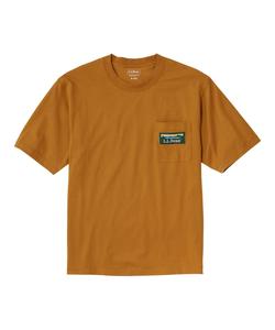 Футболка L.L.Bean Katahdin Logo, с коротким рукавом, стандартный американский крой.