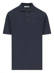 Поло с короткими рукавами Cruciani, синий