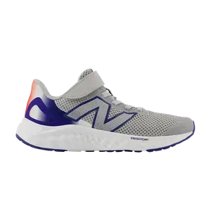 Кроссовки New Balance Fresh Foam Arishi v4 Little Kid Wide 'Grey Navy', серый