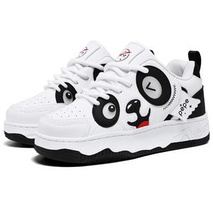 Низкие повседневные кроссовки Unisex Pepe The Frog, бело-зеленые