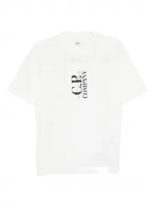 Футболка с логотипом C.P. Company, белый