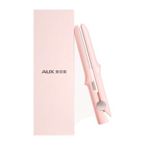 AUX Утюжок для волос 2-в-1 выпрямляющий и завивающий мини портативный для общежития Cherry Blossom Pink 702