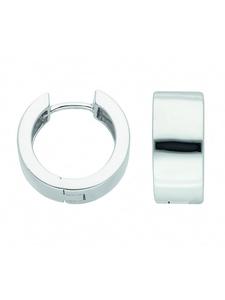 Adeliás Женские серьги-кольца из серебра 925 пробы / серьги-кольца, диаметр 19,2 мм