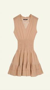 Платье Delilah в загаре DELUC, цвет tan