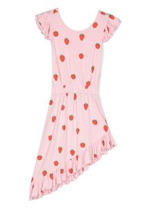 Wauw Capow By Bangbang Alia Strawberry sleeveless dress, розовый