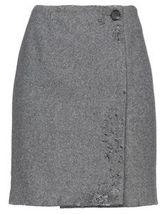 Мини-юбка Msgm, серый