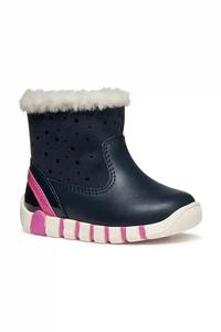 Детские зимние ботинки IUPIDOO Geox,  темно-синий