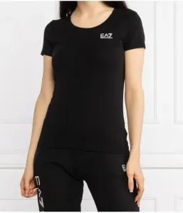 Футболка regular fit Ea7, черный