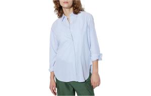 Рубашка женская небесно-голубая Uniqlo