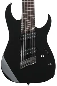 Электрогитара Ibanez RG Standard RGMS8 с многомасштабной 8-струнной конструкцией - черная