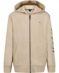 Детская толстовка на молнии Signature для мальчиков 8-20 лет Tommy Hilfiger, Hummus