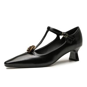 Туфли на высоком каблуке для женщин TATAYA, Black