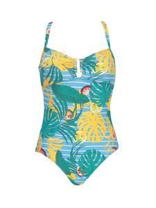 Купальник-бралетт VIVID, бирюзовый/голубой