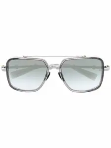 Солнцезащитные очки Officier в квадратной оправе Balmain, серый