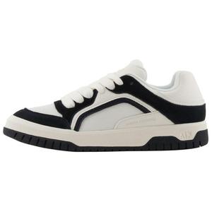 ARMANI EXCHANGE Низкие кроссовки для скейтбординга AE, мужские, черно-белые