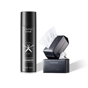 HEFENGYU пенка для бритья, крем для бритья мужской ручной успокаивающий, стабилизирующий и очищающий 250мл*2 SOLEHE