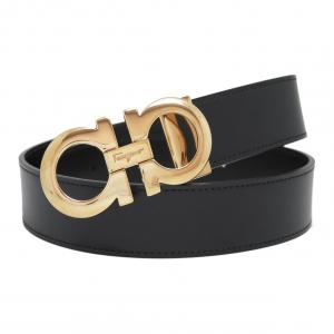 Кожаный ремень Ferragamo с пряжкой Gancini