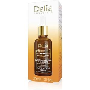Delia Cosmetics Vitamin C Care Осветляющая сыворотка для лица и декольте с липосомальным витамином C 30 мл