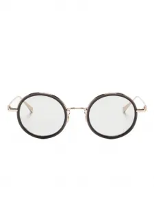 Солнцезащитные очки в круглой оправе Megane and Me, черный