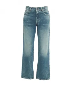 Классические синие джинсы прямого кроя Icon Denim, синий